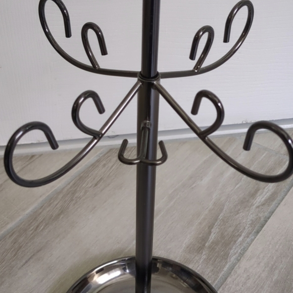 Umbra Adjustable Height Metal Jewelry Stand with Trinket Dish - Picture 5 of 12